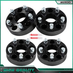 Set of 4 Wheel Spacers 1.5" 5x4.75 5x120.65mm 14x1.5 for Cadillac CTS (2008–2019)