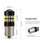 2X LED Reverse Backup Light Bulbs for AUXITO 1156 7506 (6000K)
