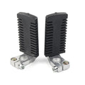 Foot Pegs Rest Pedals w/ Clamps for 43cc 47cc 49cc Pocket Dirt Bike Mini Scooter