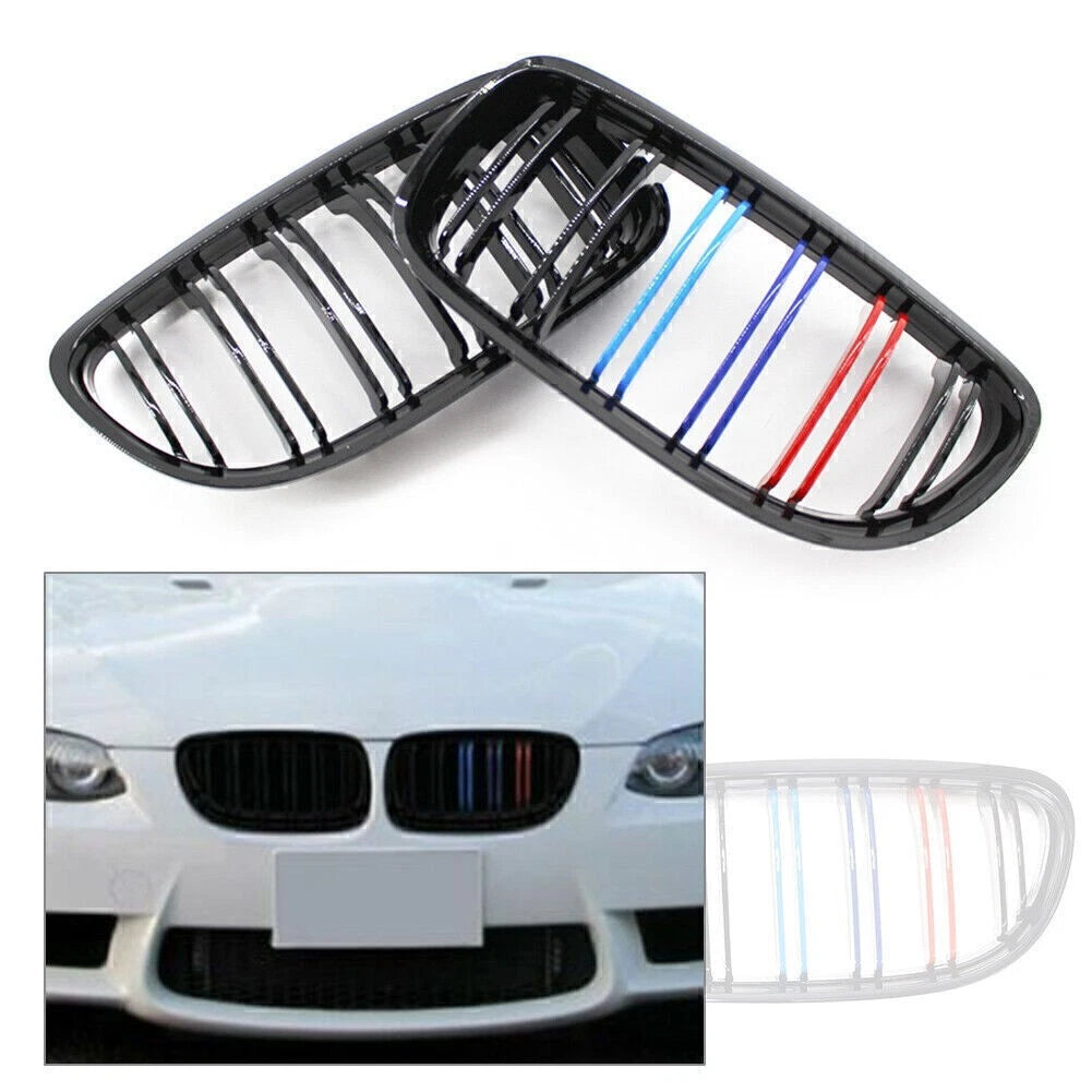 Front Upper Bumper Grille Mesh Grill for BMW E90 E91 LCI 328i 335i (2007–2013)