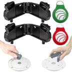2-Pack Adjustable Deck Plate & Fill Key for Marine Use