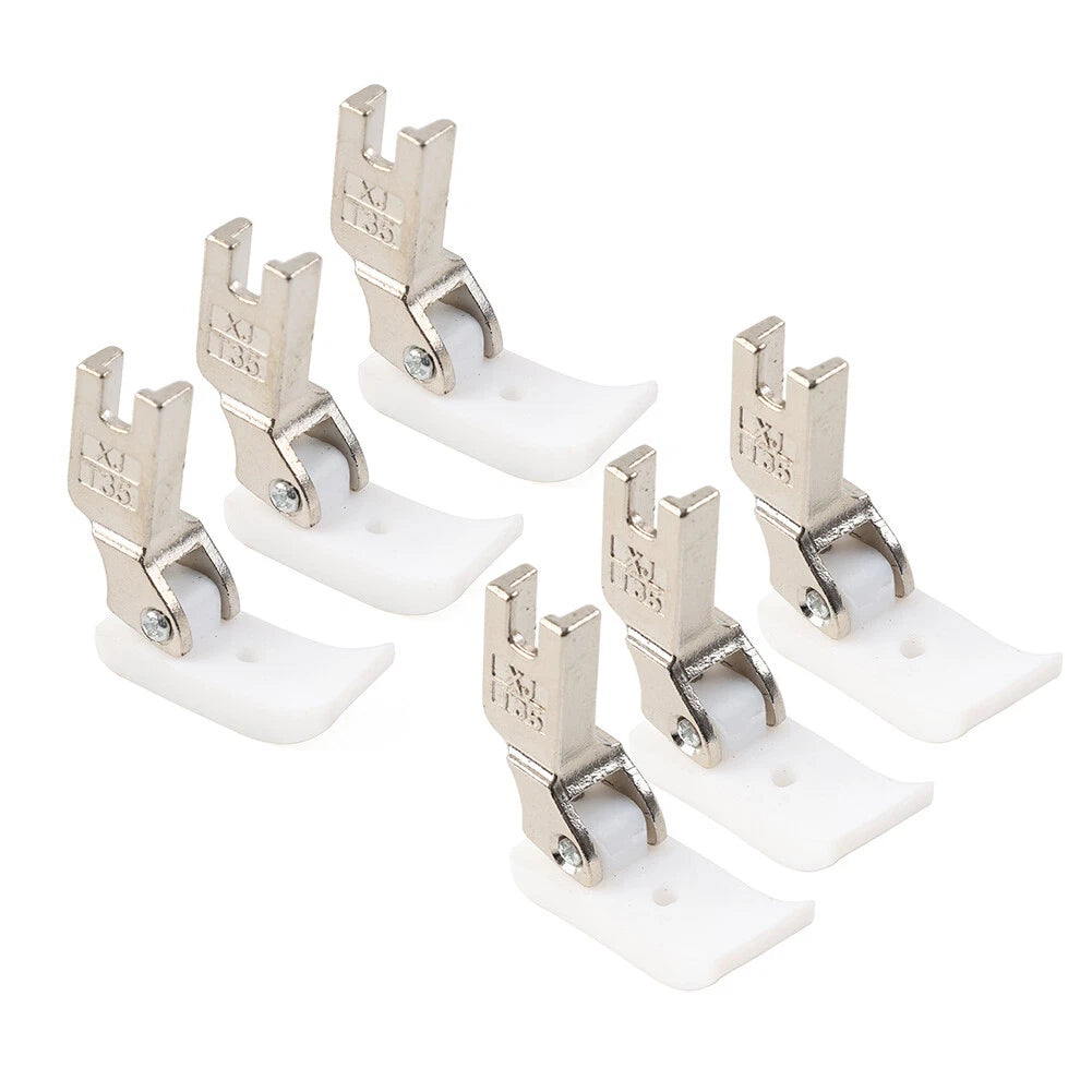 Set of 2 Side Piping Welting Feet for Industrial Sewing Machines