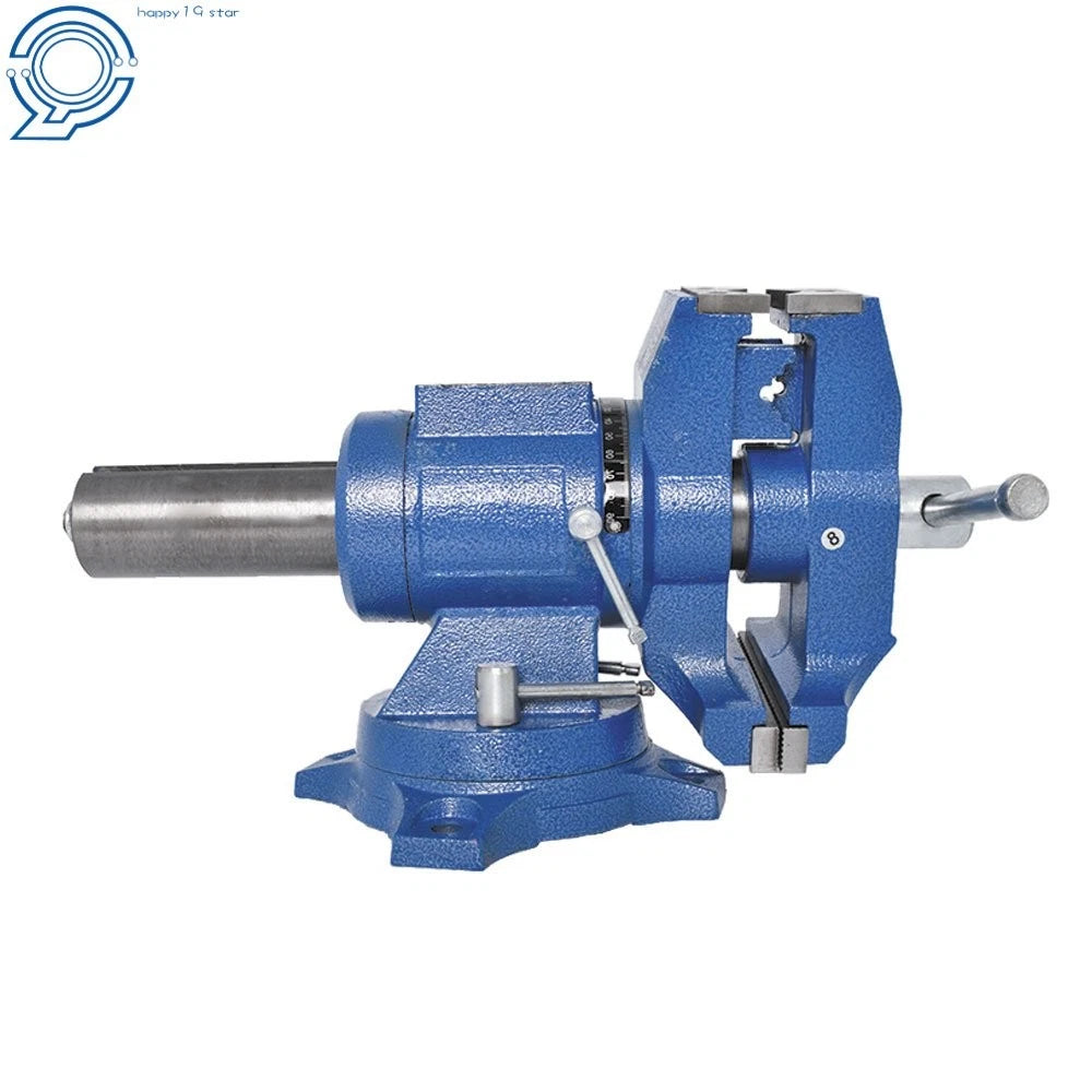 5" Rotation Swivel Base Bench Vise 360 Degrees for Heavy Duty Use
