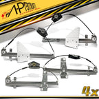 Set of 4 Window Regulators for Jeep Grand Cherokee (w/o Motor)