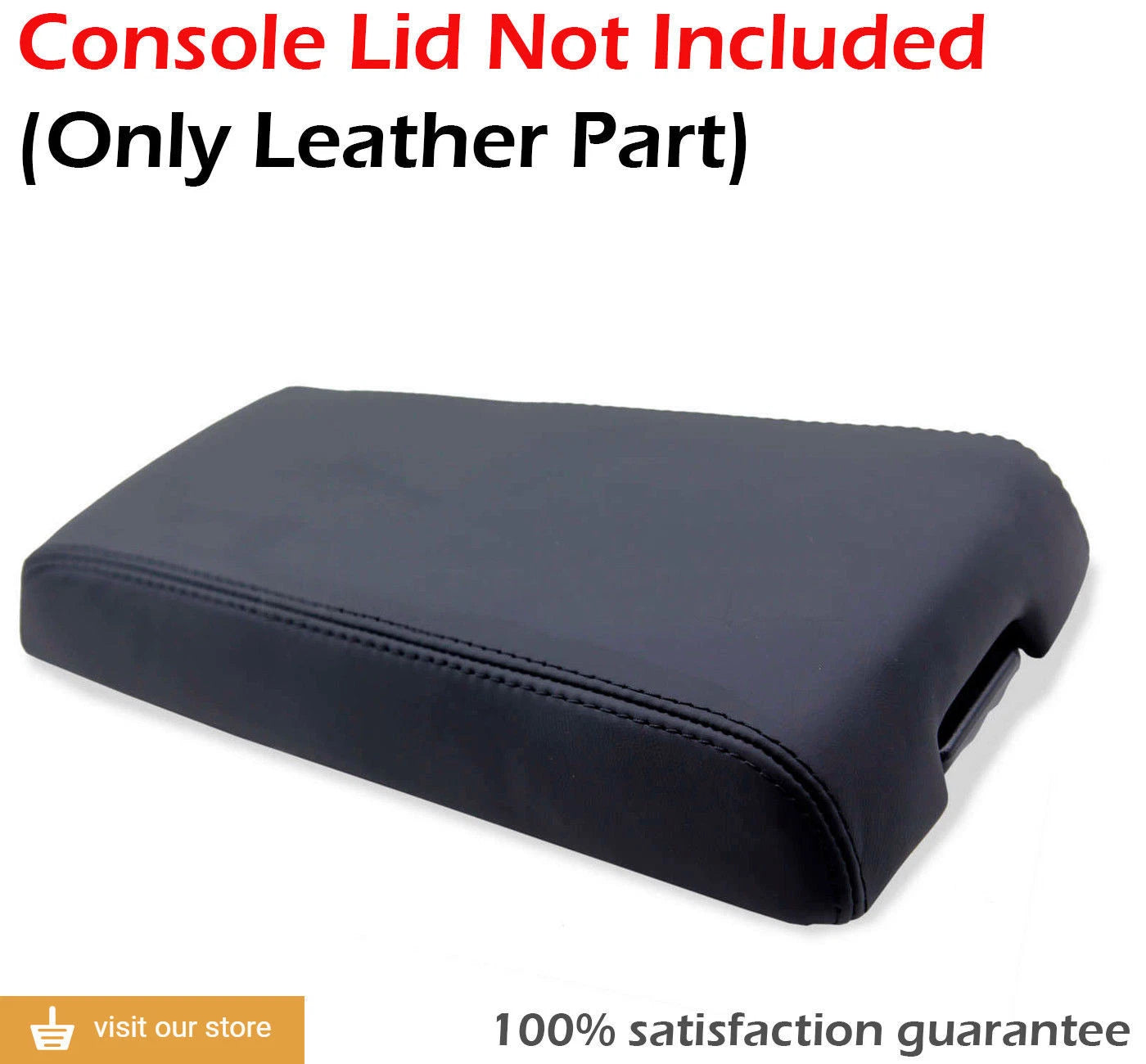 Leather Synthetic Center Console Armrest Cover for Jeep Liberty (2008–2013)