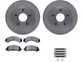 Front Brake Pad and Rotor Kit for Mazda Navajo 4WD (1991–1992) CY579HB