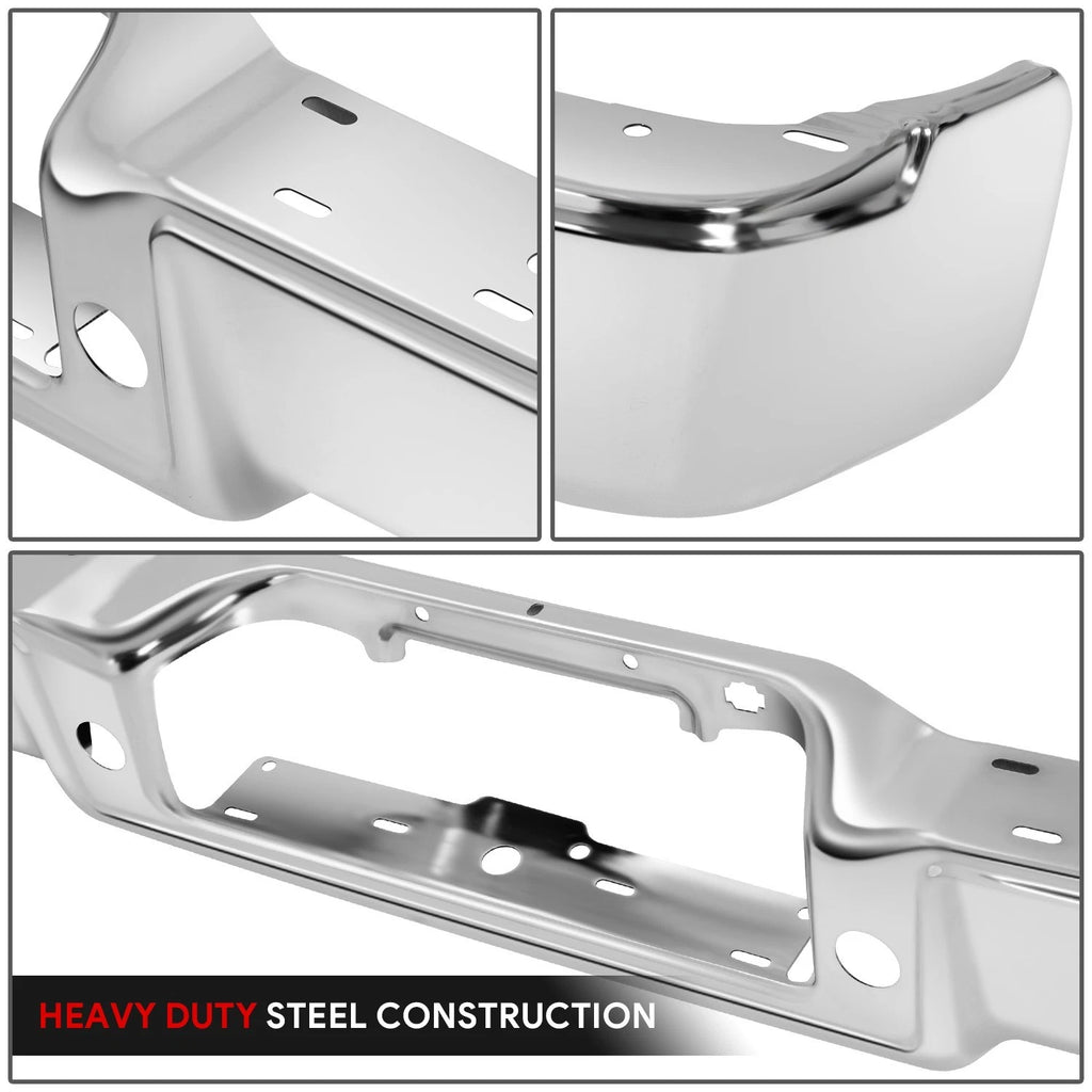 Chrome Rear Bumper Face Bar for Ford F-150 Lincoln Mark LT (2004–2008)