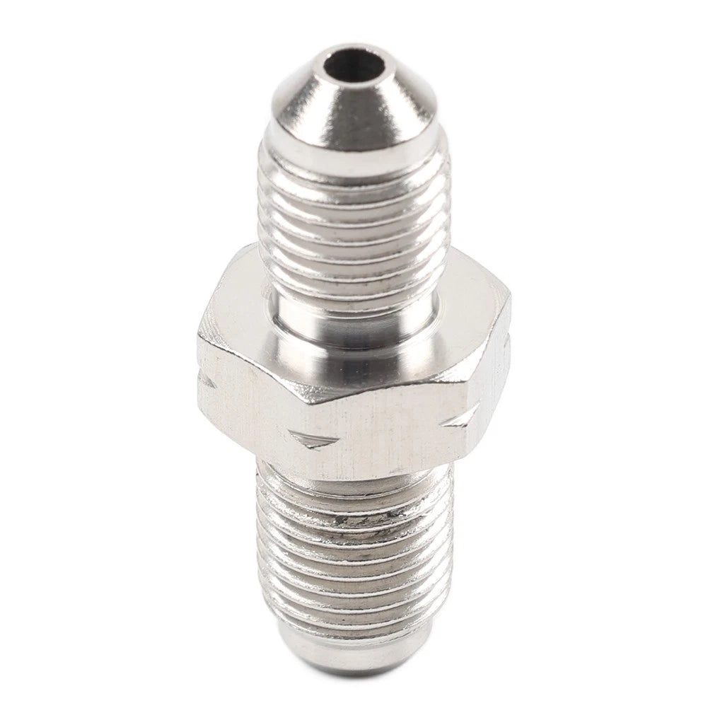 AN3 to M10x1.0 Stainless Steel Brake Fittings Adapter 3/8x24 UNF