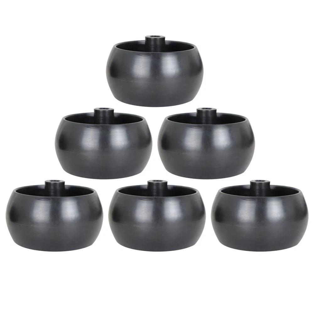 Set of 6 Deck Wheels and Hardware Kit for Husqvarna