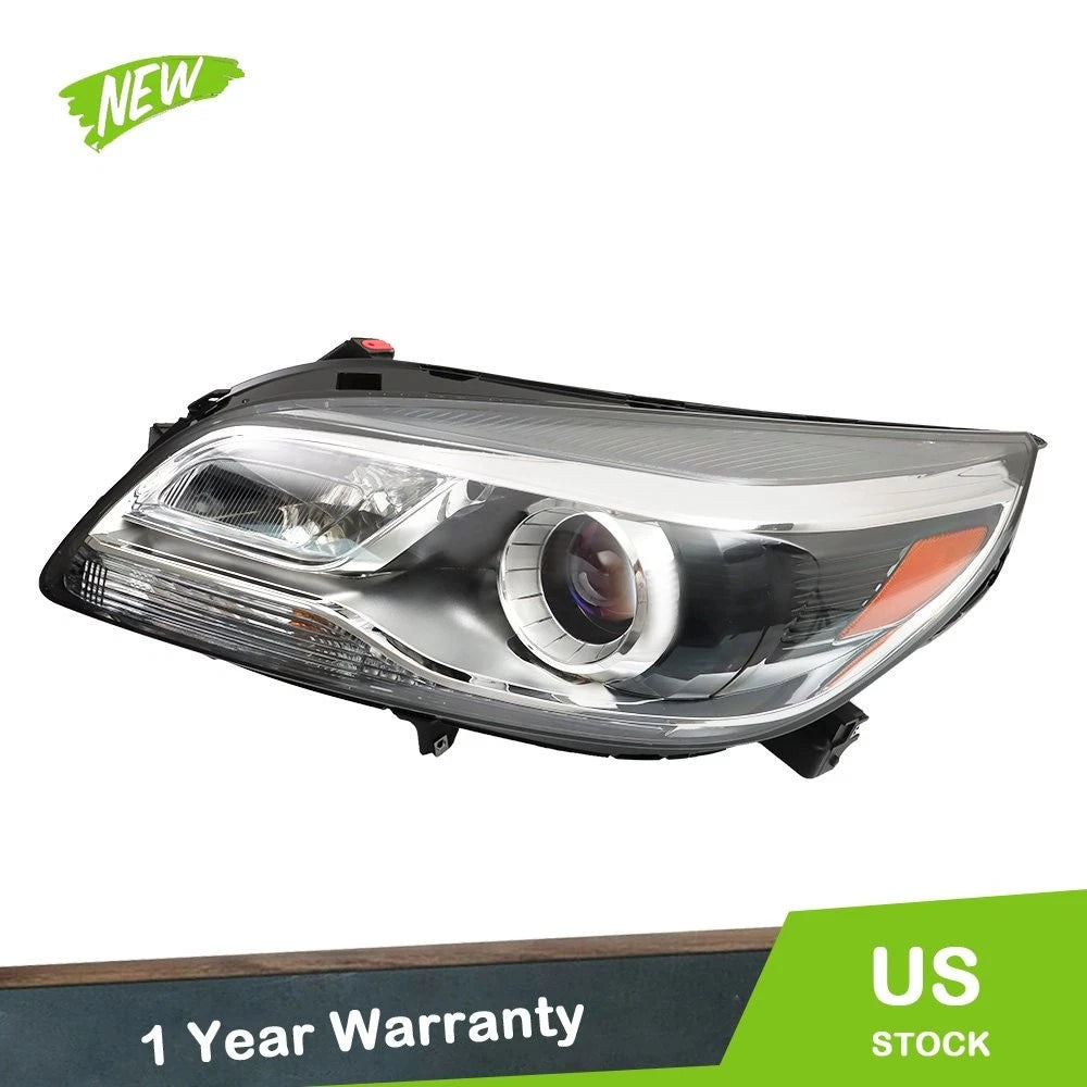 HID Headlight for Chevy Malibu (2013–2016) LH/Driver Headlamp Clear