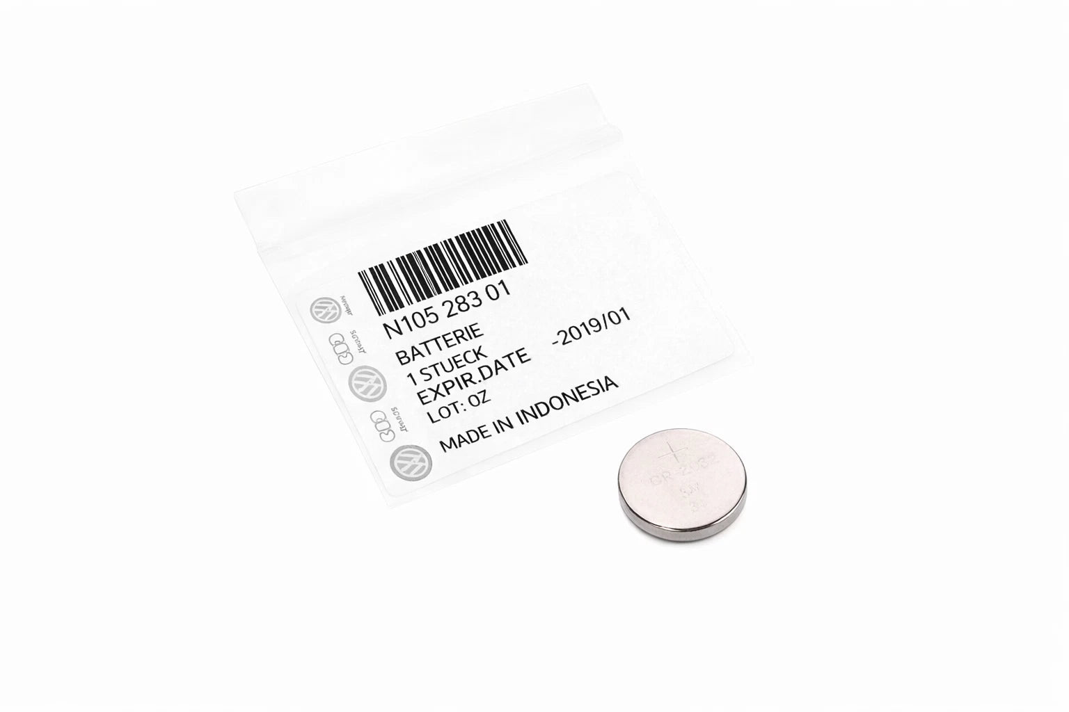 Keyless Entry Transmitter Battery for VW Jetta, Arteon (N10528301)