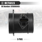 Air Flow Sensor Meter for Audi A3, Volkswagen (2006–2009) No. 07D906461