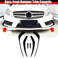 Front Bumper Side Canards Splitters for Mercedes-Benz A-Class (2013–2015)