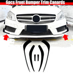 Front Bumper Side Canards Splitters for Mercedes-Benz A-Class (2013–2015)