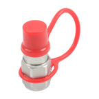 3/8 Flat Face Hydraulic Male Quick Coupler for Industrial Equipment (NPT)