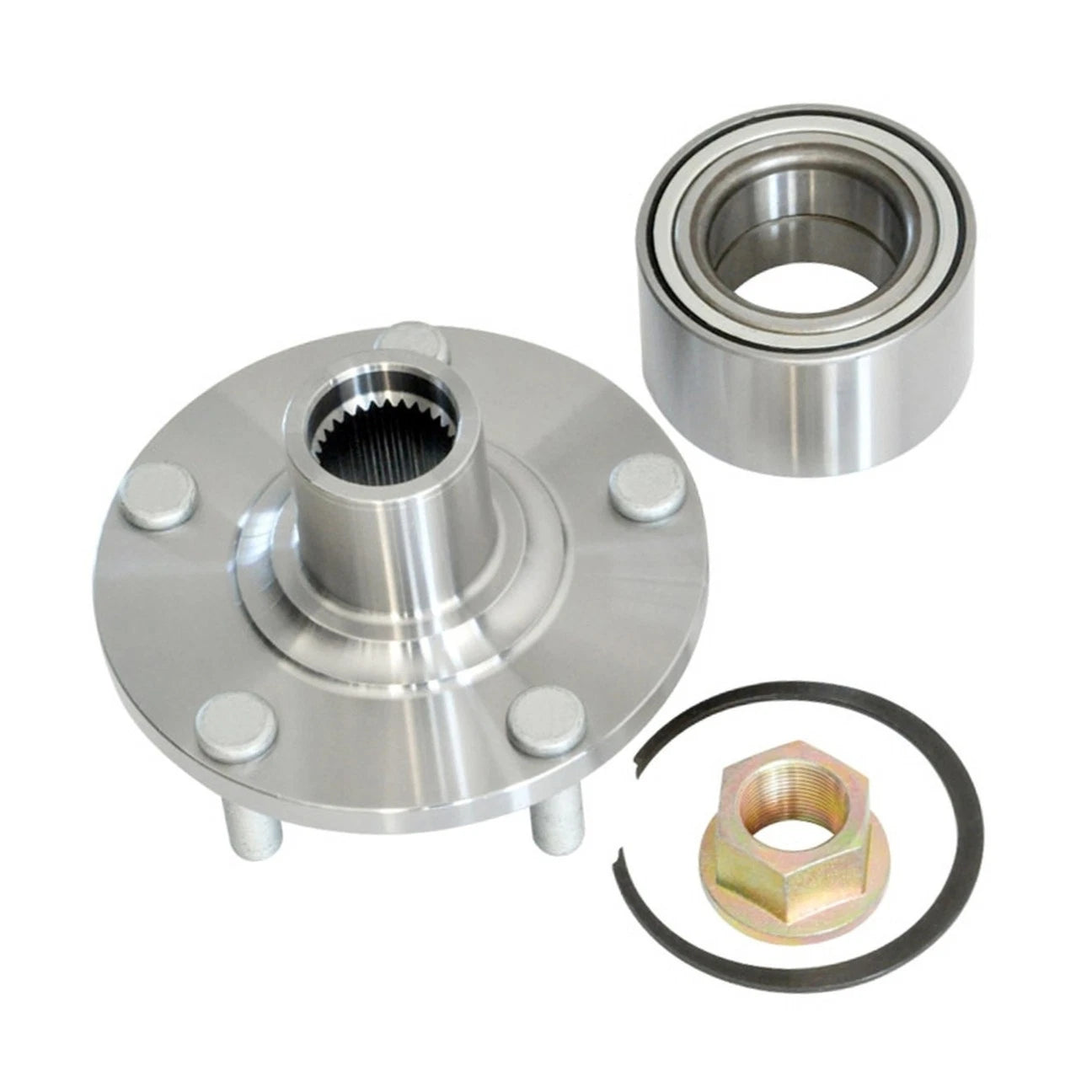 Front Wheel Hub & Bearing Assembly 518516 for Nissan Altima Maxima (2000–2006)