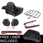 Trunk Rack Speakers Lights for Harley Electra Glide (2014–2025)