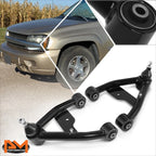 LED Bumper Headlights for Chevy Colorado (2004–2012) Black Housing Amber Side