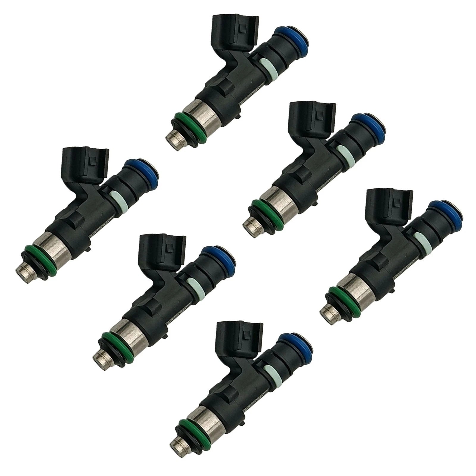 6PCS Fuel Injectors for Buick GMC Saturn 3.6L V6 (2007–2010) 0280158154