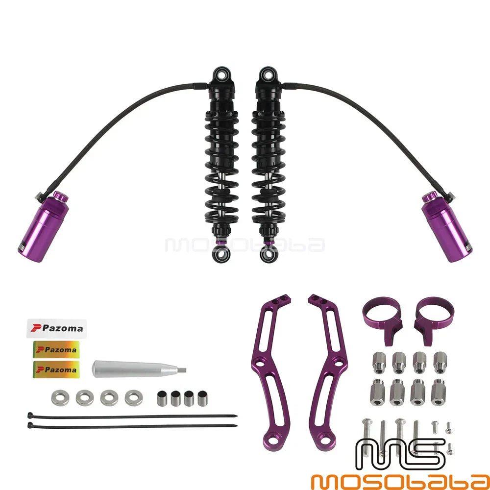 Remote Reservoir Rear Shocks for Harley Touring Electra Glide (2014-2023)