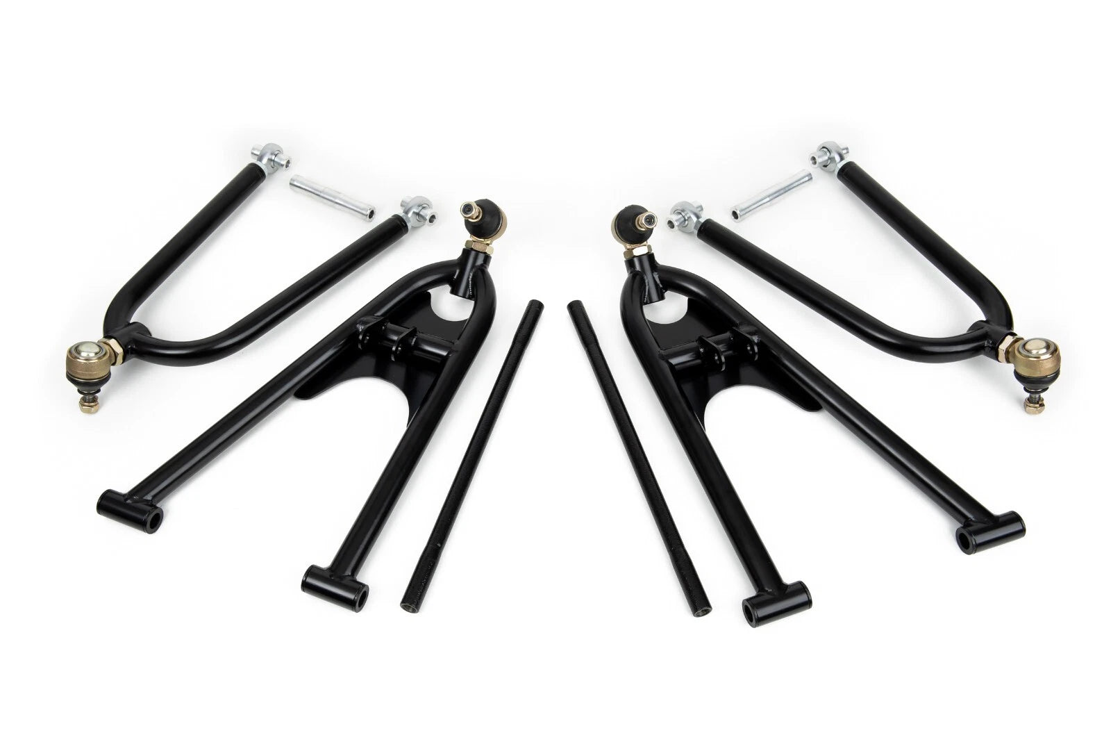 Set of 2 Chromoly +2 A-Arms for Yamaha Raptor 660 (2001–2005)