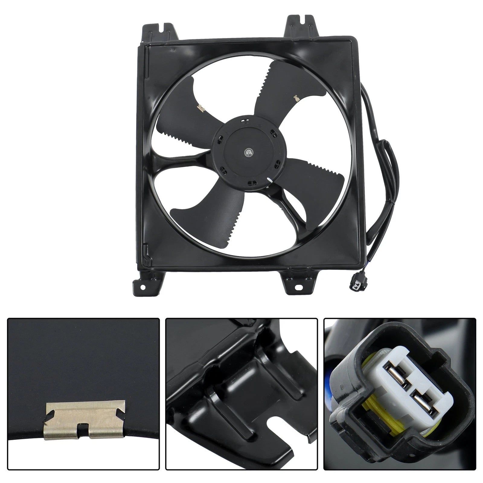 A/C Condenser Fan Assembly with Shroud for Mitsubishi Galant (1999–2004)