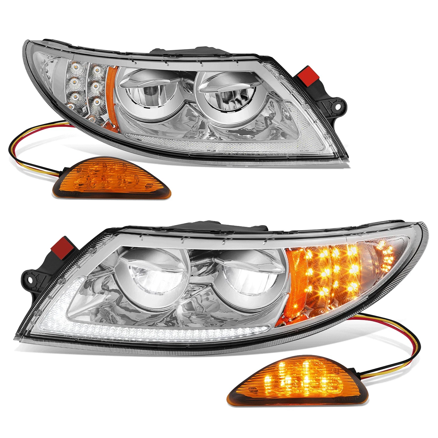 LED Reflector Conversion Headlight for International 4100 (2002–2015)