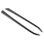 2X Rear View Side Mirror Strip Trim for Chevrolet Equinox (2018–2021) Carbon Fiber