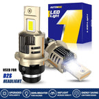 2X 6500K D2S D2R D2C HID Xenon Bulbs for Factory Headlight Replacement
