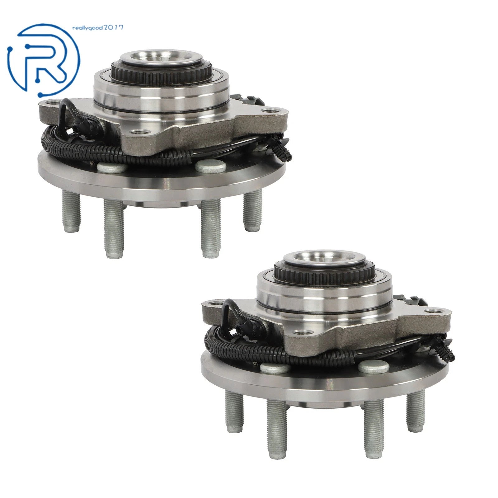2X Front Wheel Hub Bearing for Ford F-150 2018–2020 4WD w/ ABS