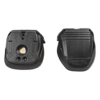 2X Black Sewn Bucket Seats for Yamaha Rhino 450 660 700 (2004–2018)