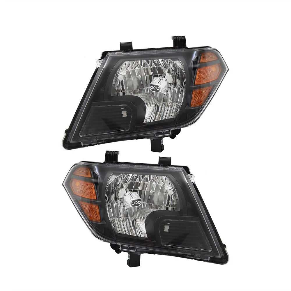 Set of 2 Halogen Headlight Assemblies for Nissan Frontier (2009â2020)