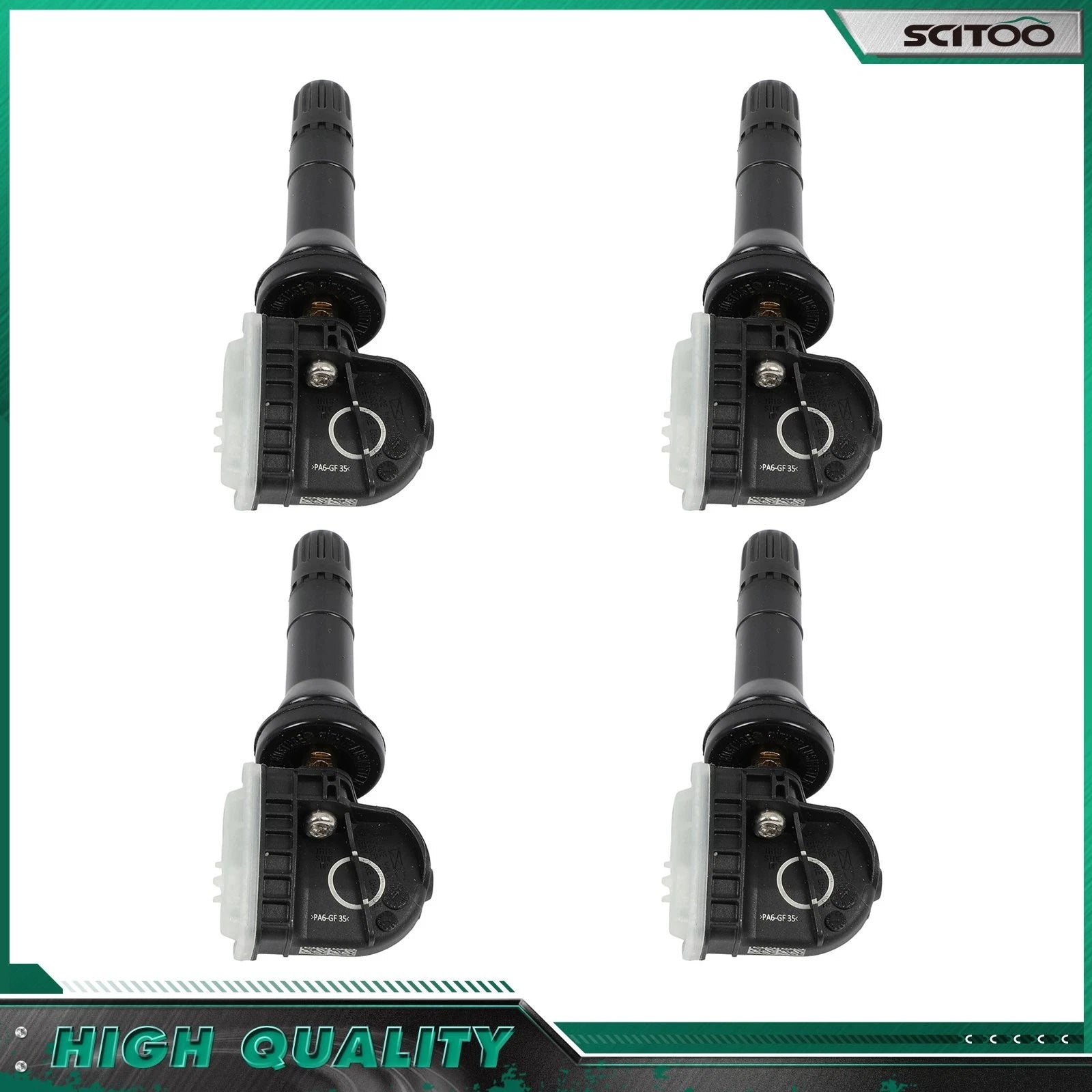 4X Tire Pressure Sensors for Ford Mustang Edge (2013–2021) F2GZ1A189A
