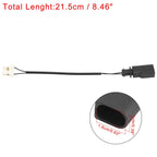 2X Front Brake Pad Wear Sensor 2 Pins for Audi Volkswagen  23224