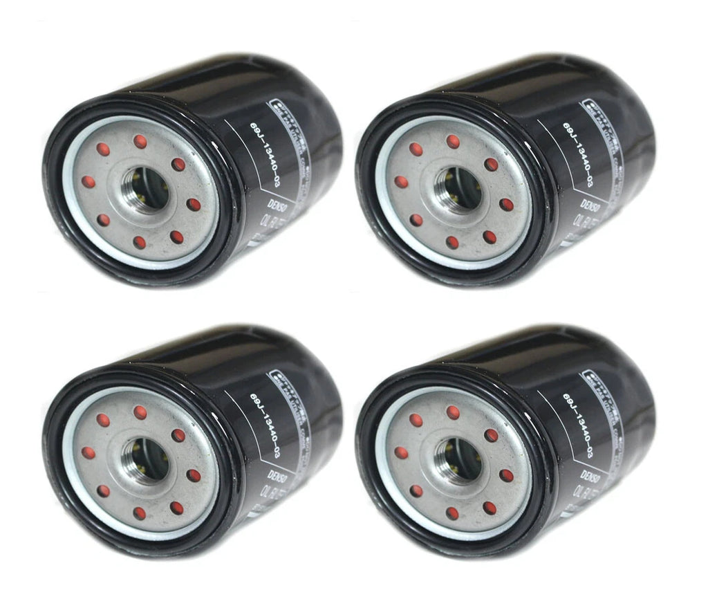 4X Oil Filter N26-13440-02-00 for Yamaha VF200 VF225 VF250 (2000–2023)