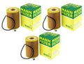 Set of 3 Engine Oil Filters Mann for Mercedes W211 W164 X164 W251 V212 S212