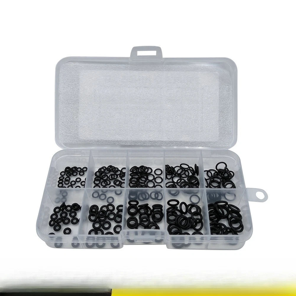 Nitrile Rubber O Rings Set of 250 for Hydraulic Systems