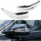 2Pcs Chrome Rearview Side Mirror Cover Trim for Honda CR-V (2012–2021)