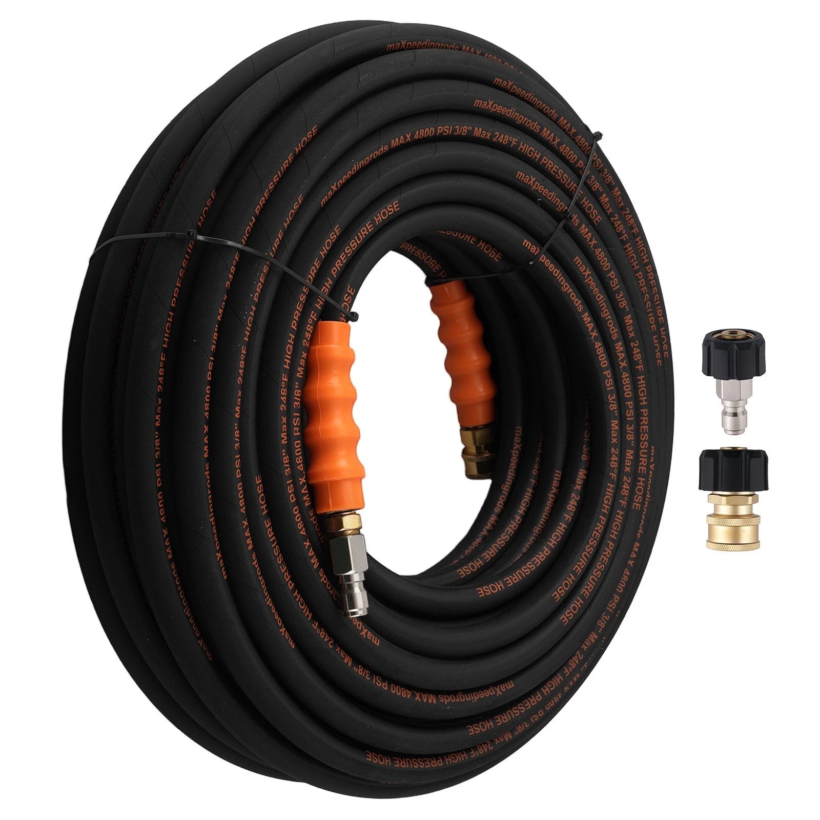Flexible Pressure Washer Hose for Simpson (125 ft, 3/8", 4800 PSI)