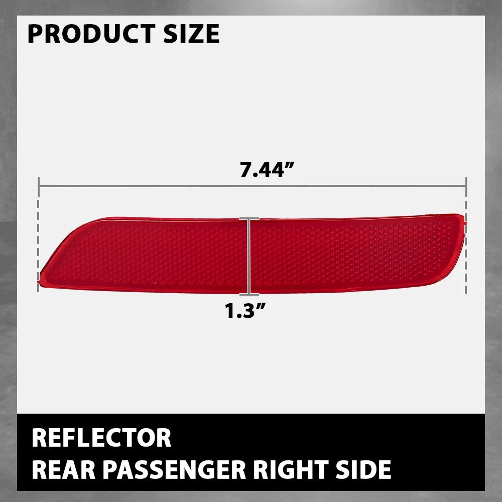Rear Bumper Reflector Lens for BMW X5 F15 (2014–2017) Right Side