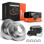 Rear Disc Brake Rotor & Ceramic Pads for Kia Soul (2010–2013)