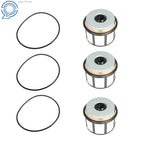 3X Fuel Filter Kit for Ford F & E 7.3L Power Stroke Diesel (1994–2012)