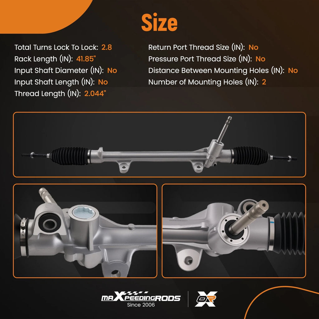 Power Steering Rack and Pinion Assembly for Kia Soul EV (2015–2019) Soul (2014–2019)