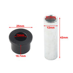 16Pcs A-Arm Bushing Kit Black for Honda TRX400EX TRX400X (1999–2008) AR2-2