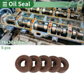 Set of 5 Oil Seals FKM Rubber 14x30x10mm for Various Models 