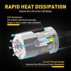 2X LED Bulbs for AUXITO T15 921 912 (6000K) Reverse Backup Light