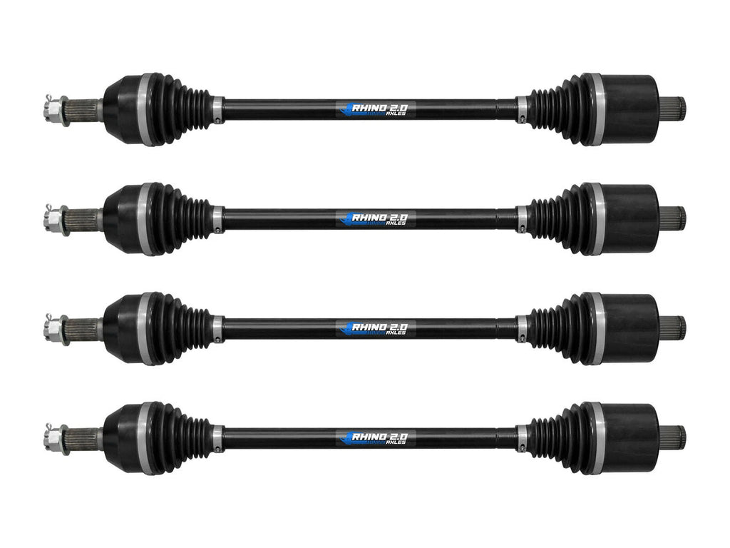 Complete Set of SuperATV Rhino 2.0 Stock Axles for Polaris RZR XP Turbo (2016–2023)