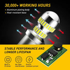 2X 1156 LED Reverse Light for [Make Model] (YYYY–YYYY)