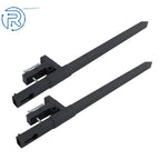 60" Clamp-On Pallet Forks for Skid Steer Loader (2000 lbs)