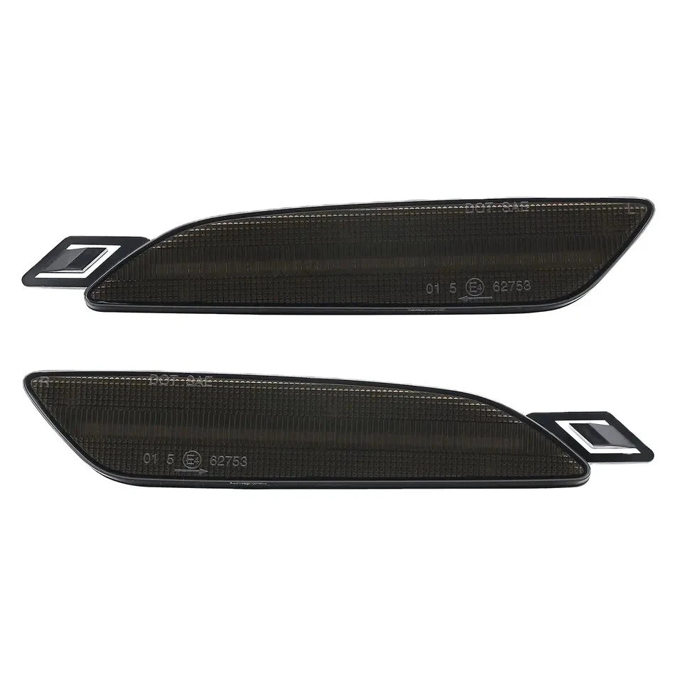 2X Smoked LED Amber Front Side Marker Light for Cayenne 958 (2015–2018)